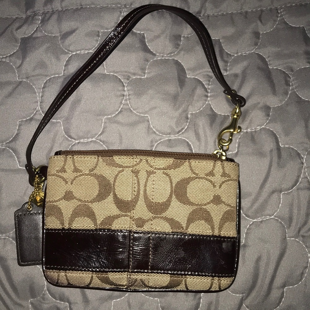 Coach wristlet/wallet